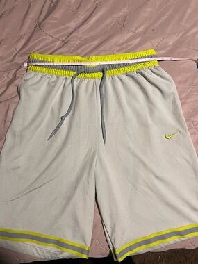 Nike Dri Fit Light Mint w/Gray undertone with Gray and Neon Yellow Trim. Medium